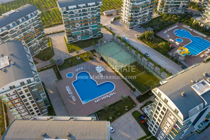 Квартира в Авсалларе меблированная с застеклённым балконом 6 