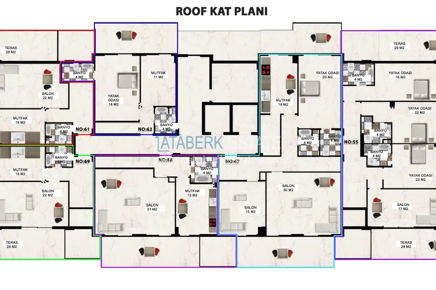 Купить дешево Новый проект жилого комплекса комфорт-класса, в Газипаше 2