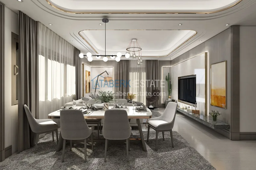 Приобрести Квартира от инвестора в Алании - Оба в комплексе на этапе строительства 2 