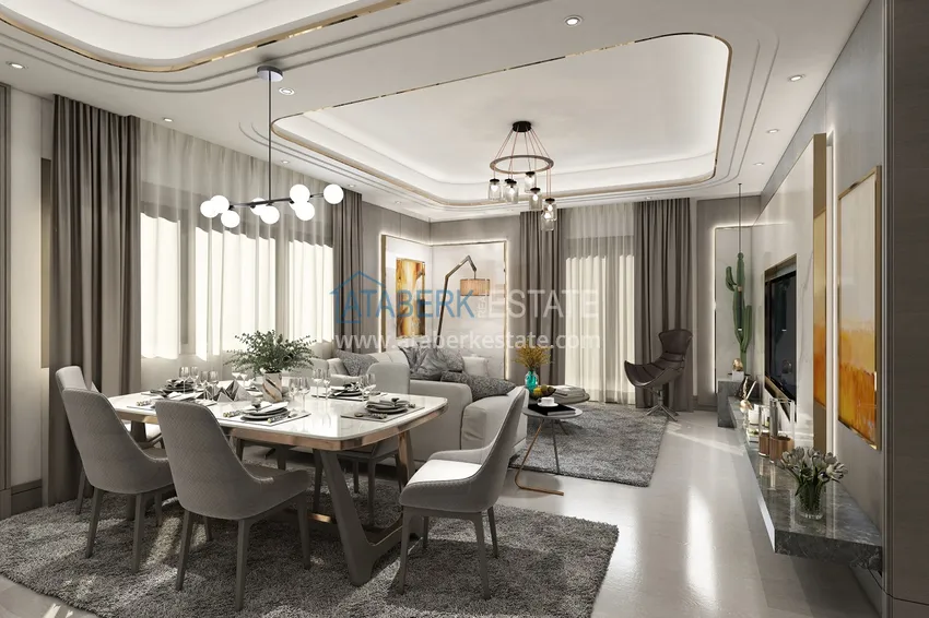 Приобрести Квартира от инвестора в Алании - Оба в комплексе на этапе строительства 3 