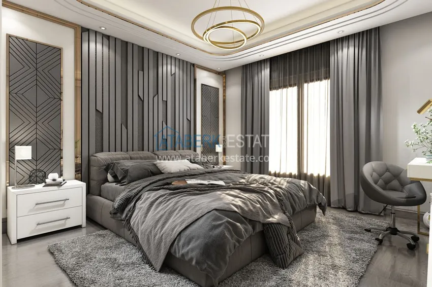 Приобрести Квартира от инвестора в Алании - Оба в комплексе на этапе строительства 8 