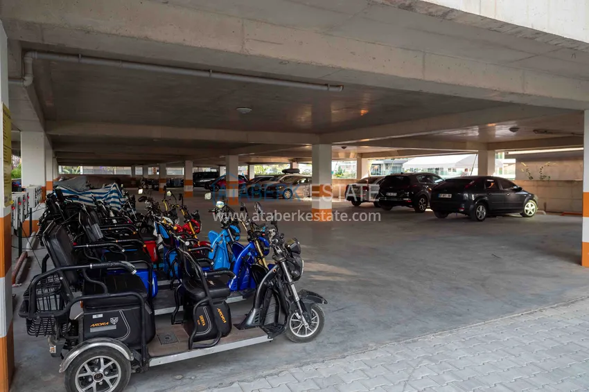 Квартира в Авсалларе меблированная с застеклённым балконом 27 