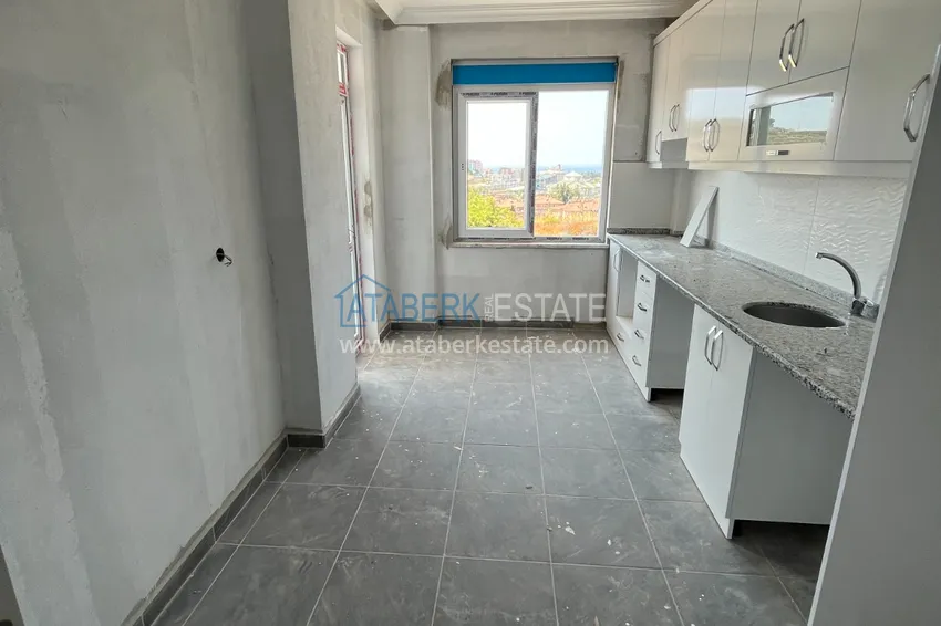 Приобрести Двухуровневый пентхаус в Алании - Конаклы с видом на море в новостройке 3 