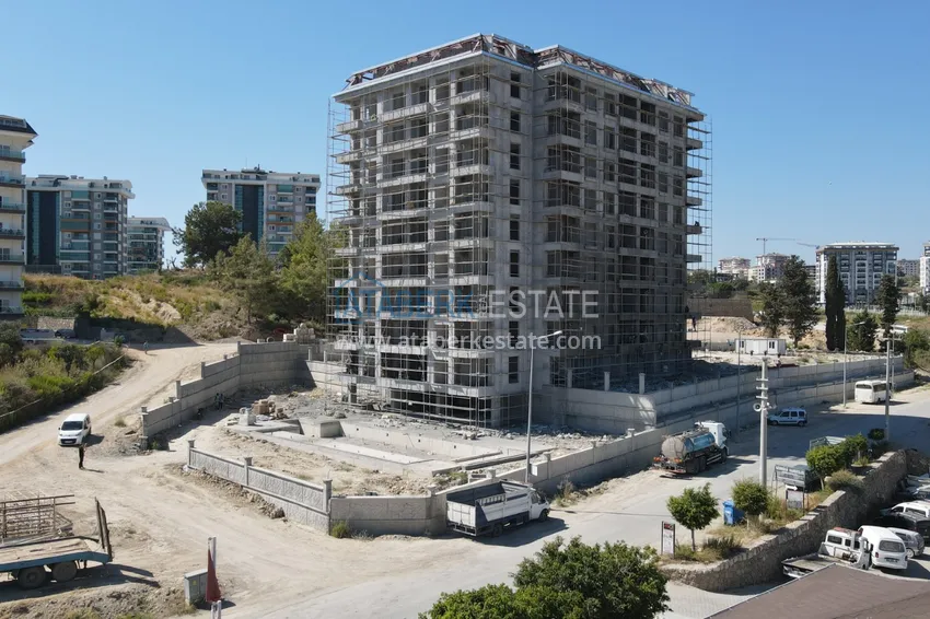 Квартира от инвестора в Авсалларе в комплексе на заключительном этапе строительства 2