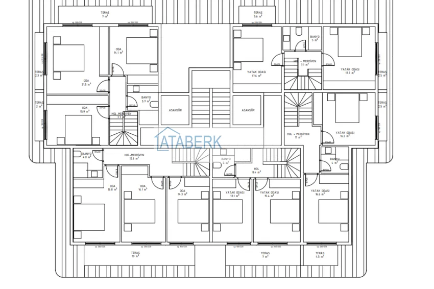 Купить дешево Инвестиционная недвижимость на этапе проекта Демирташ, Алания 5 