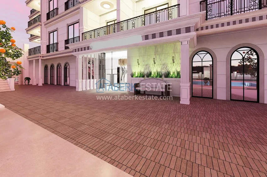 Новый проект элитной резиденции с отельной инфраструктурой Алания - Авсаллар 18 