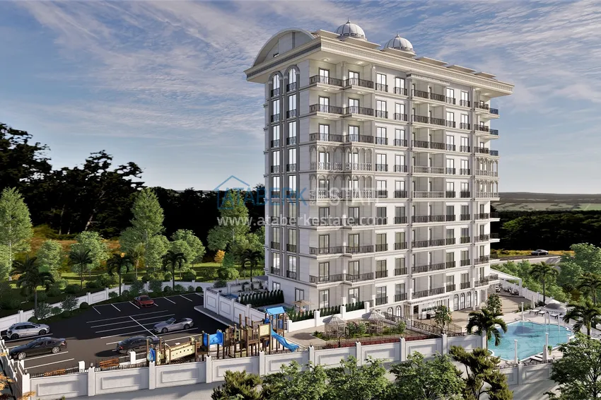 Новый проект элитной резиденции с отельной инфраструктурой Алания - Авсаллар 2 