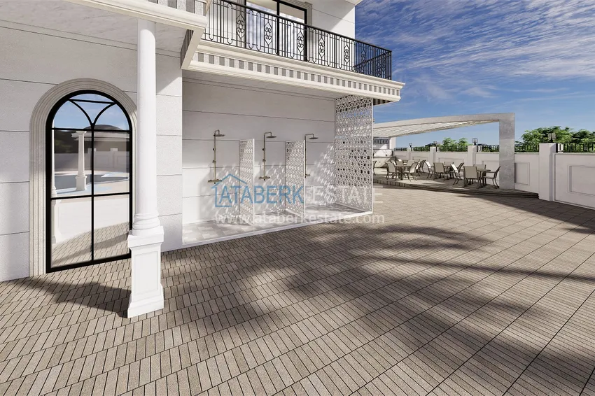 Новый проект элитной резиденции с отельной инфраструктурой Алания - Авсаллар 19 