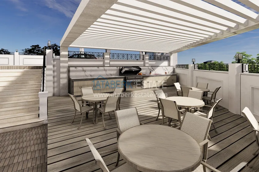 Новый проект элитной резиденции с отельной инфраструктурой Алания - Авсаллар 21 