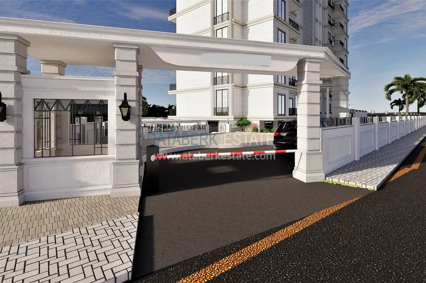 Новый проект элитной резиденции с отельной инфраструктурой Алания - Авсаллар 22 