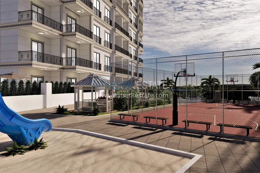 Новый проект элитной резиденции с отельной инфраструктурой Алания - Авсаллар 4 