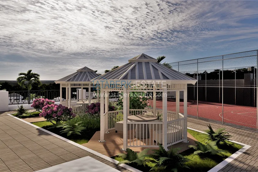 Новый проект элитной резиденции с отельной инфраструктурой Алания - Авсаллар 5 