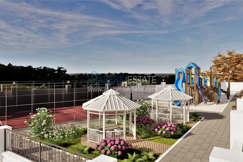 Новый проект элитной резиденции с отельной инфраструктурой Алания - Авсаллар 6 