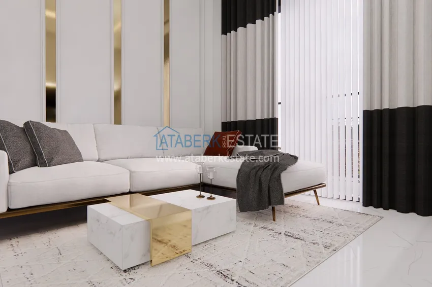 Приобрести Новый проект элитной резиденции с отельной инфраструктурой Алания - Авсаллар 11 