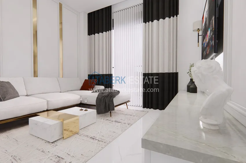 Приобрести Новый проект элитной резиденции с отельной инфраструктурой Алания - Авсаллар 13 