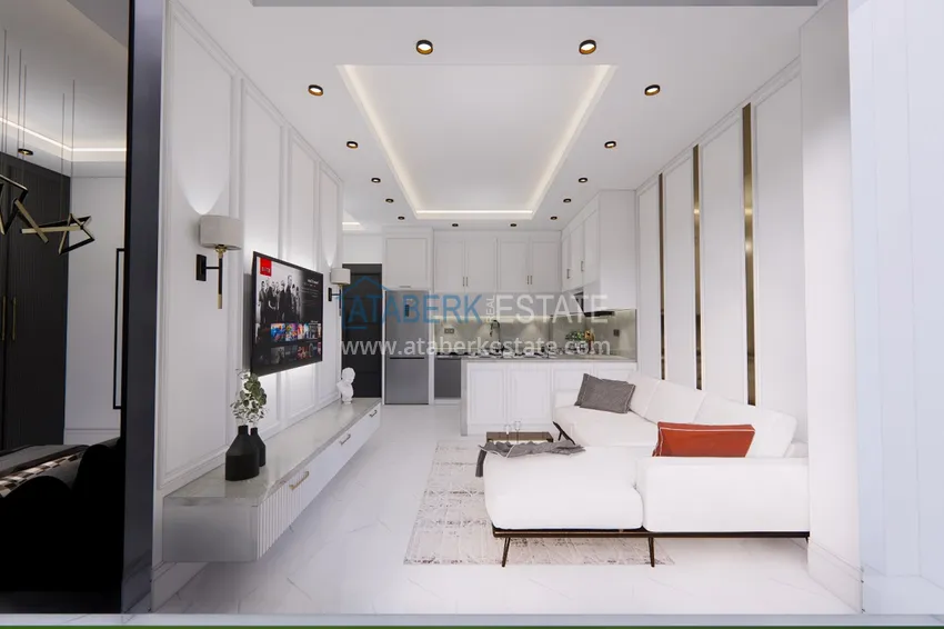 Приобрести Новый проект элитной резиденции с отельной инфраструктурой Алания - Авсаллар 17 