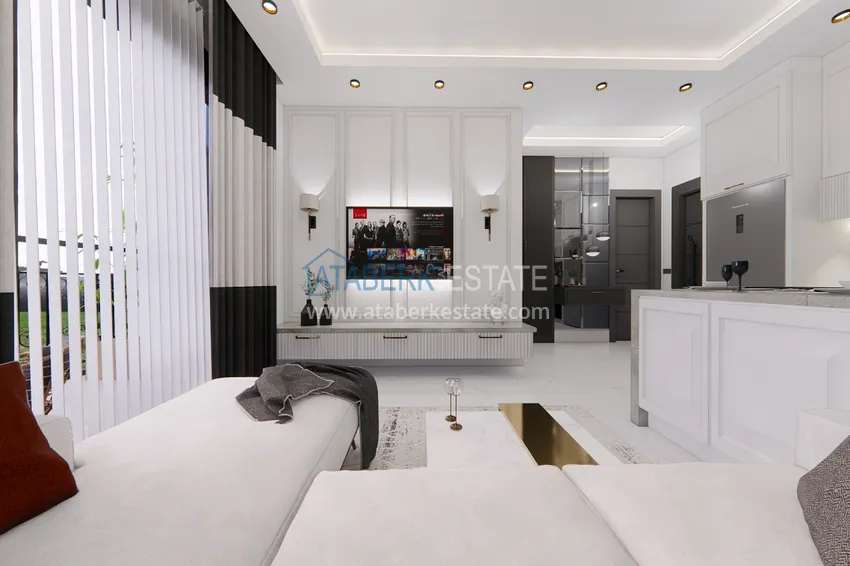 Приобрести Новый проект элитной резиденции с отельной инфраструктурой Алания - Авсаллар 3 