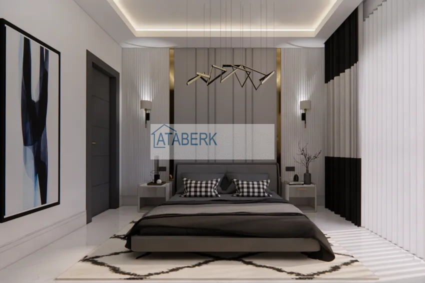 Приобрести Новый проект элитной резиденции с отельной инфраструктурой Алания - Авсаллар 24 