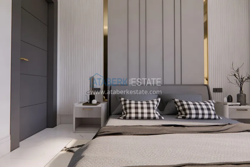 Приобрести Новый проект элитной резиденции с отельной инфраструктурой Алания - Авсаллар 30 