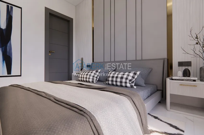 Приобрести Новый проект элитной резиденции с отельной инфраструктурой Алания - Авсаллар 32 