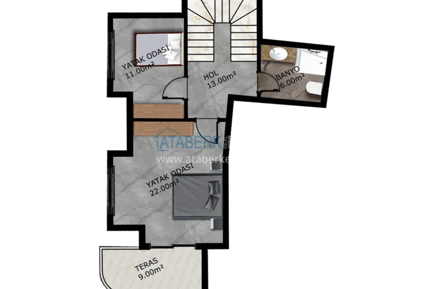 Купить дешево Квартиры на этапе строительства в Махмутларе – инвестиционный проект с хорошей инфраструктурой 11 