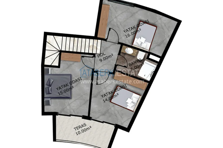 Купить дешево Квартиры на этапе строительства в Махмутларе – инвестиционный проект с хорошей инфраструктурой 18 