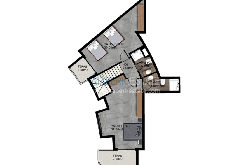 Купить дешево Квартиры на этапе строительства в Махмутларе – инвестиционный проект с хорошей инфраструктурой 19 