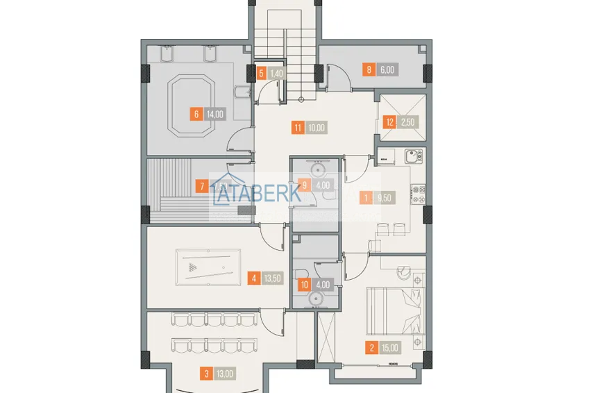 Купить дешево Виллы премиум-класса! Уникальный проект коттеджного комплекса под гражданство - Алания район Ешильоз 10 