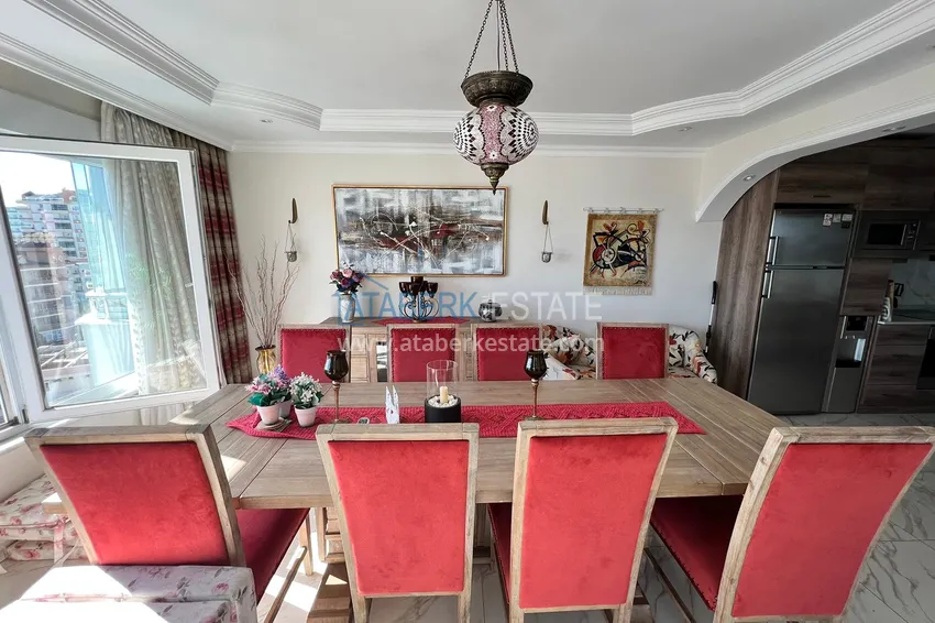 Приобрести Дуплекс в престижном комплексе с видом на море и горы, Джикджилли – Алания 2 