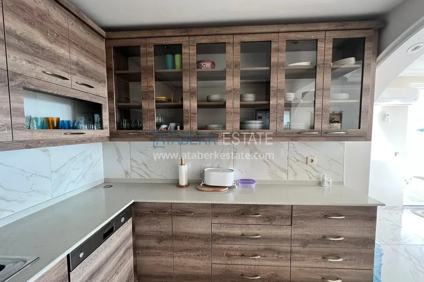 Приобрести Дуплекс в престижном комплексе с видом на море и горы, Джикджилли – Алания 4 