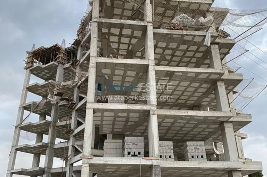 Квартиры на этапе строительства в Махмутларе – инвестиционный проект с хорошей инфраструктурой 36 