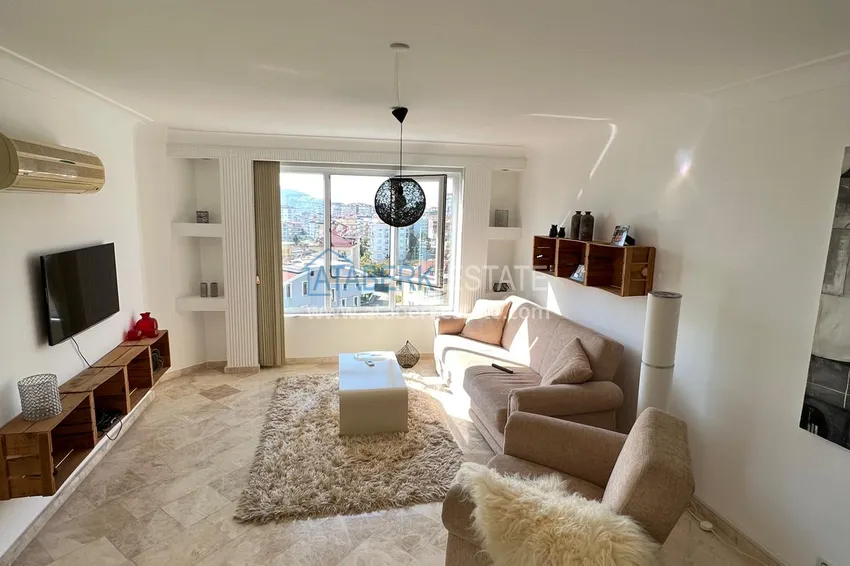 Приобрести Квартира в районе Джикджилли меблированная с видом на море и замок 1 