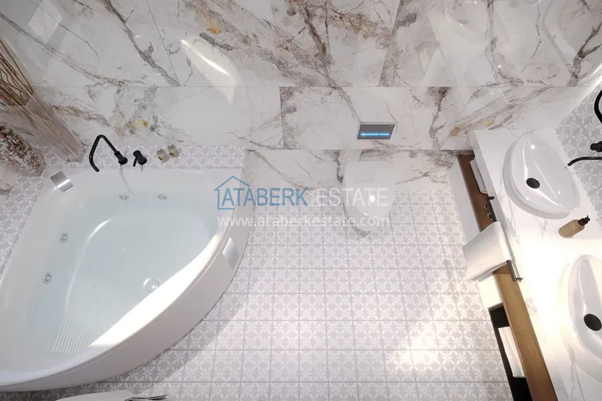 Приобрести Виллы премиум-класса! Уникальный проект коттеджного комплекса под гражданство - Алания район Ешильоз 34 