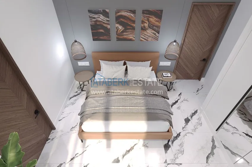 Приобрести Виллы премиум-класса! Уникальный проект коттеджного комплекса под гражданство - Алания район Ешильоз 24 