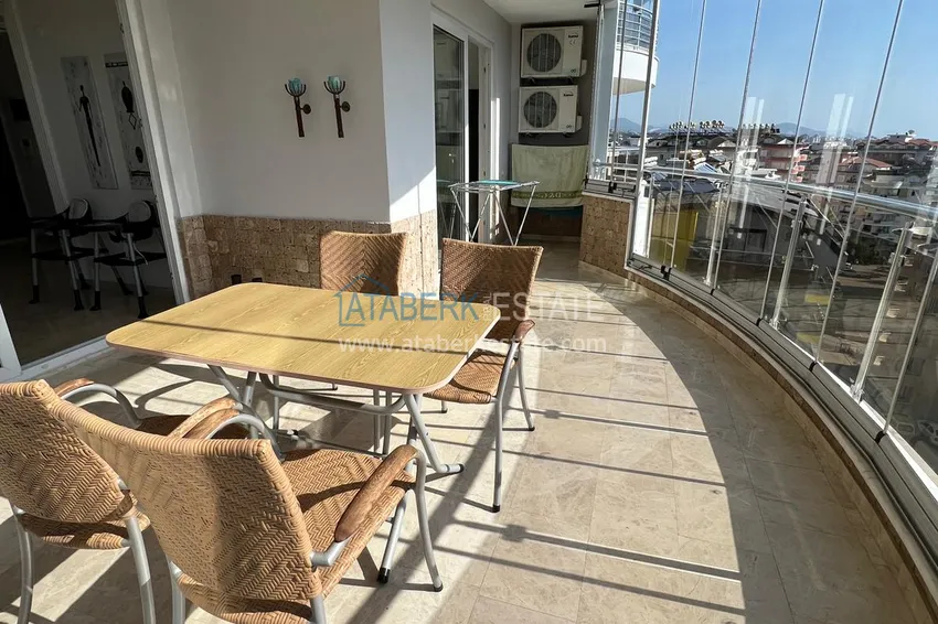 Приобрести Квартира в районе Джикджилли меблированная с видом на море и замок 10 