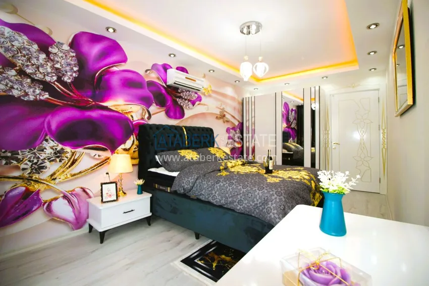 Приобрести Квартира в центре района Махмутлар с авторским ремонтом и новой современной мебелью 16