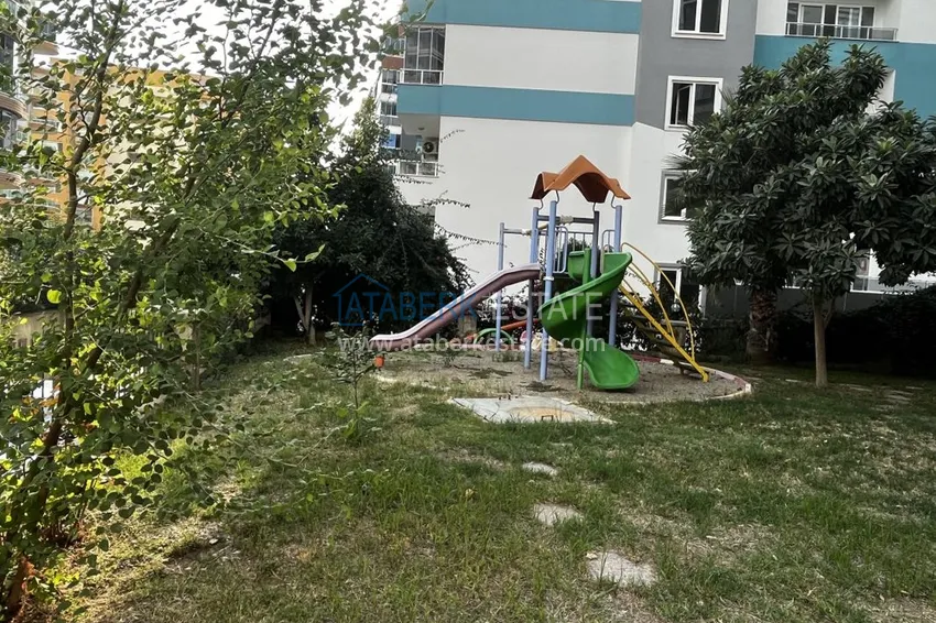 Квартира 2+1 после ремонта с мебелью и частичным видом на море в Махмутларе  10 