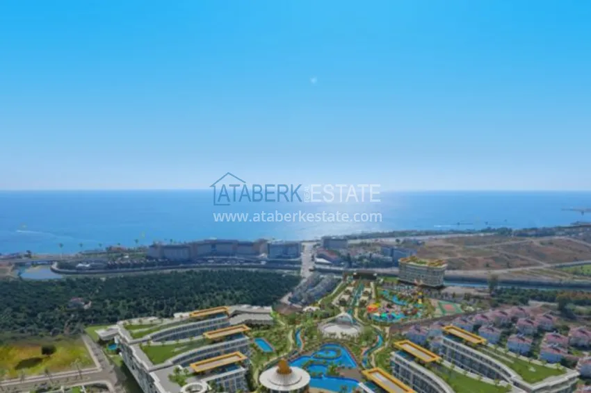 Квартира у моря напрямую от инвестора в строящемся комплекс-отеле - Алания, район Тюрклер 11 