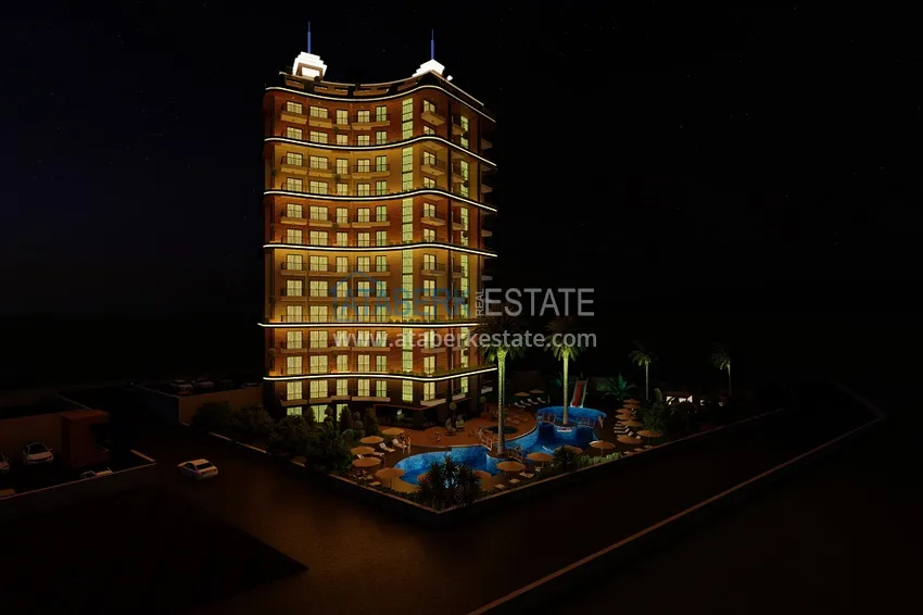 Квартиры на этапе строительства в Махмутларе – инвестиционный проект с хорошей инфраструктурой 11 