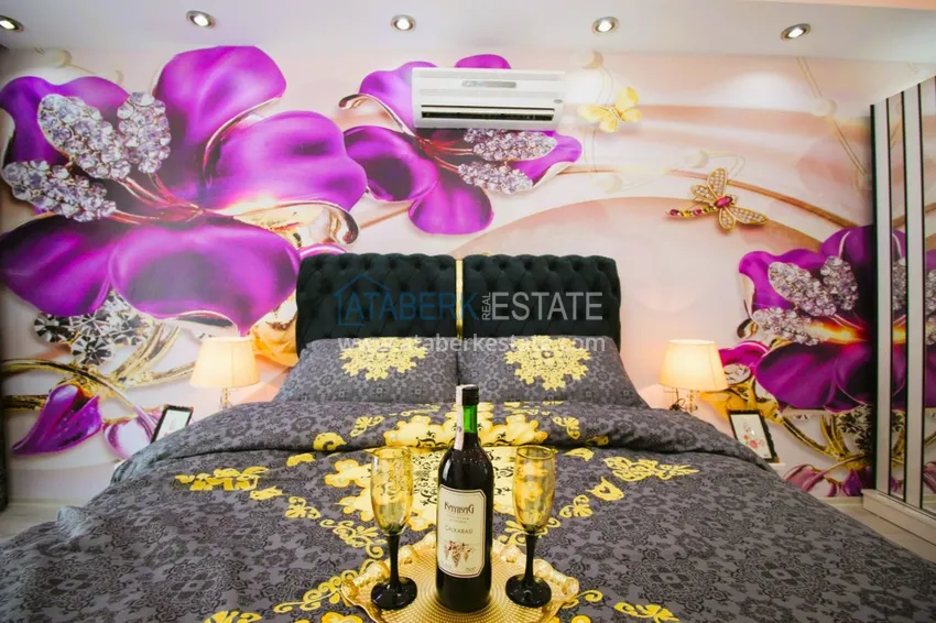 Приобрести Квартира в центре района Махмутлар с авторским ремонтом и новой современной мебелью 17