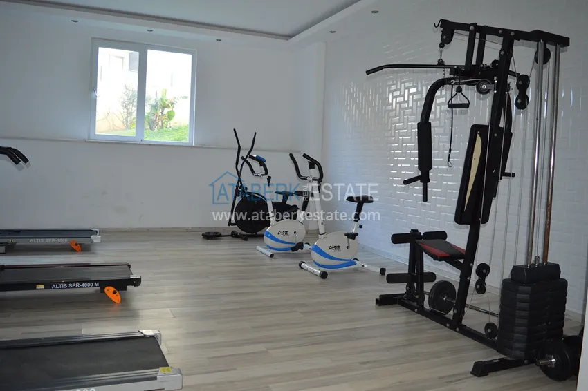 Меблированная квартира с отдельной кухней, видом на море и горы - Алания район Махмутлар 11 