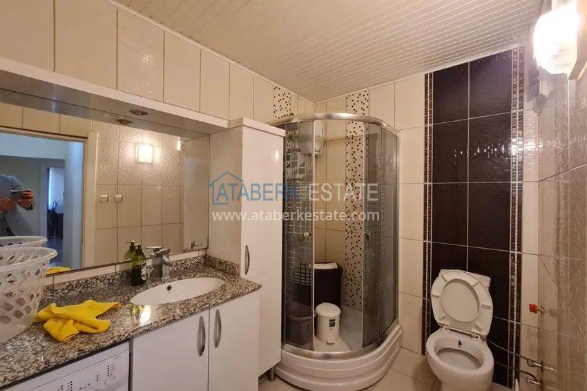 Приобрести Городская квартира в центре Алании трехкомнатная с мебелью  12 