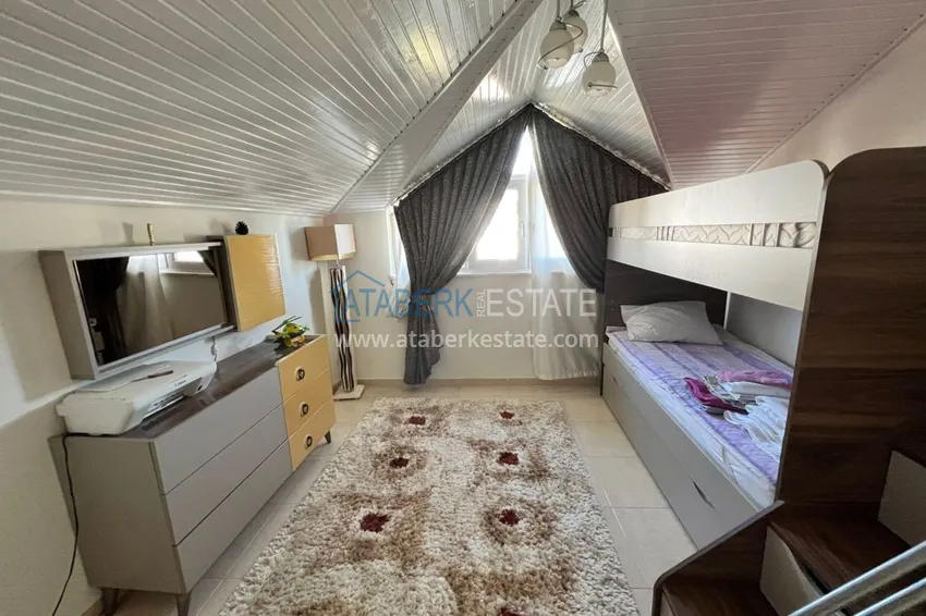 Приобрести Дуплекс в престижном комплексе с видом на море и горы, Джикджилли – Алания 15 