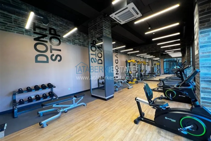 Квартира в Авсалларе с новой мебелью в комплексе с отельной инфраструктурой 15 