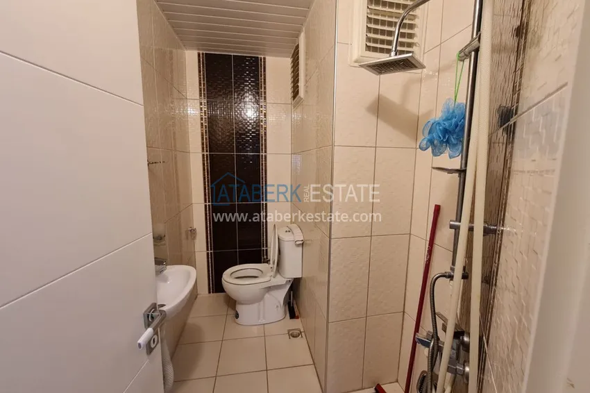 Приобрести Городская квартира в центре Алании трехкомнатная с мебелью  13 