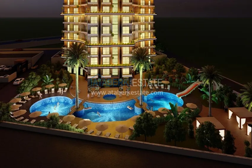 Квартиры на этапе строительства в Махмутларе – инвестиционный проект с хорошей инфраструктурой 13 