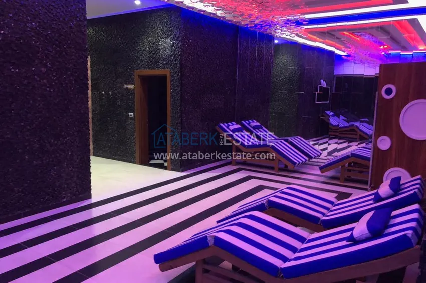 Квартира в Оба 2+1 меблированная с частичным видом на горы 14 