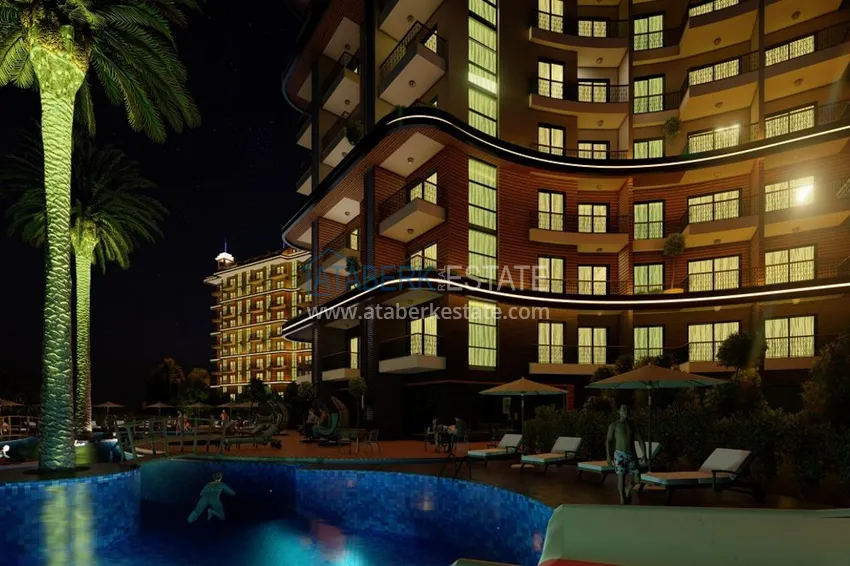 Квартиры на этапе строительства в Махмутларе – инвестиционный проект с хорошей инфраструктурой 14 