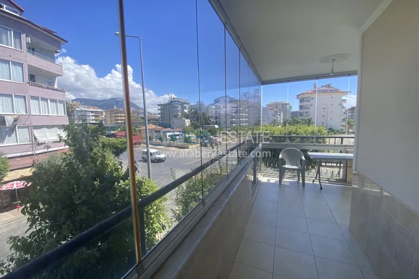 Приобрести Квартира с мебелью, застеклённым балконом и видом на горы, Оба – Алания 14 