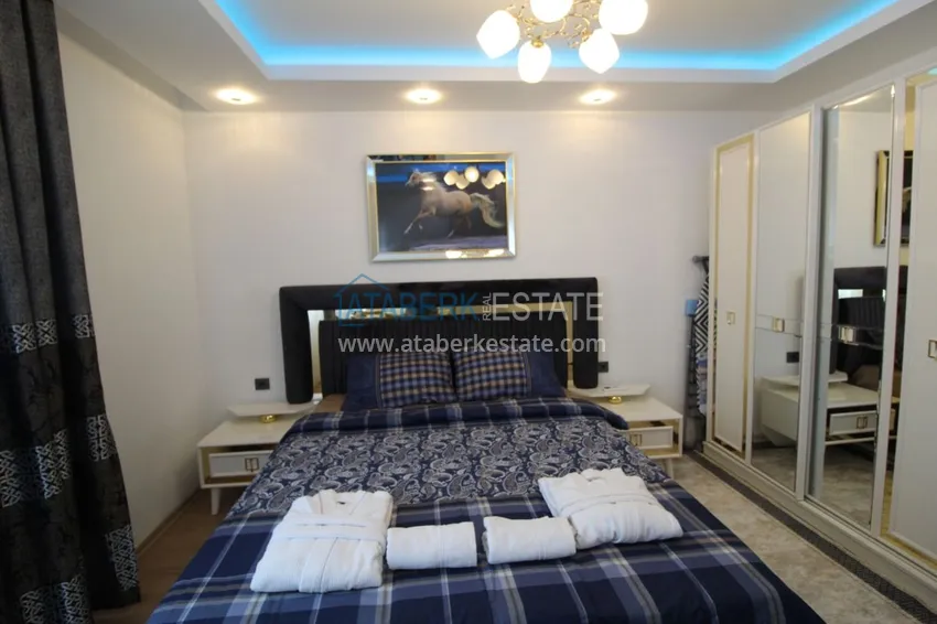 Приобрести Квартира в районе Тосмур двухкомнатная с современной мебелью и застекленным балконом 11 